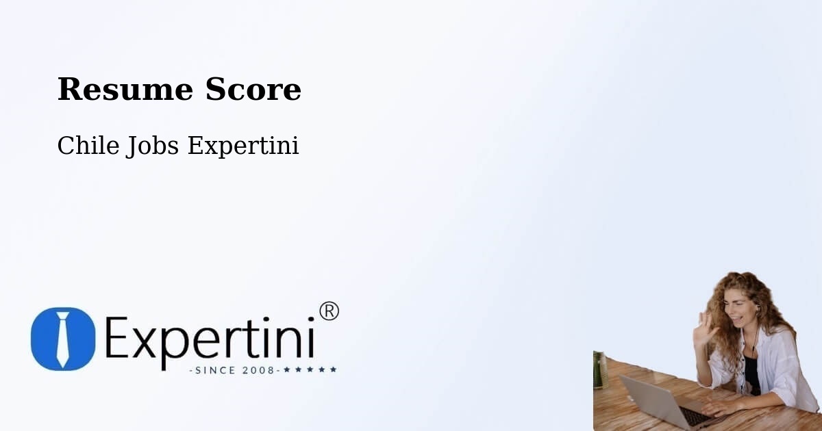 Resume Score & Job Description Match Tool – Vicuña - Chile Jobs Expertini